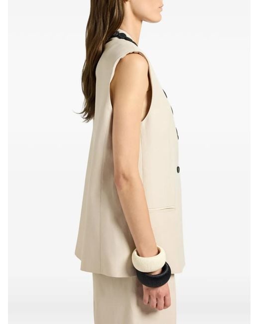 Liviana Conti Natural Eddie Waistcoat