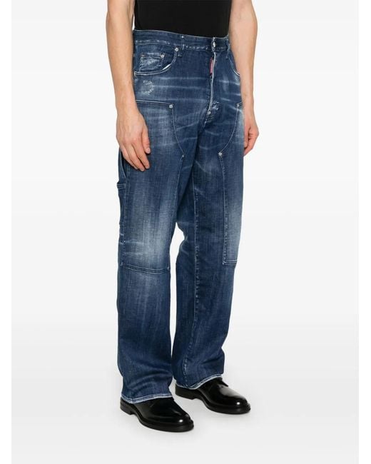 DSquared² Blue Carpenter Jeans for men