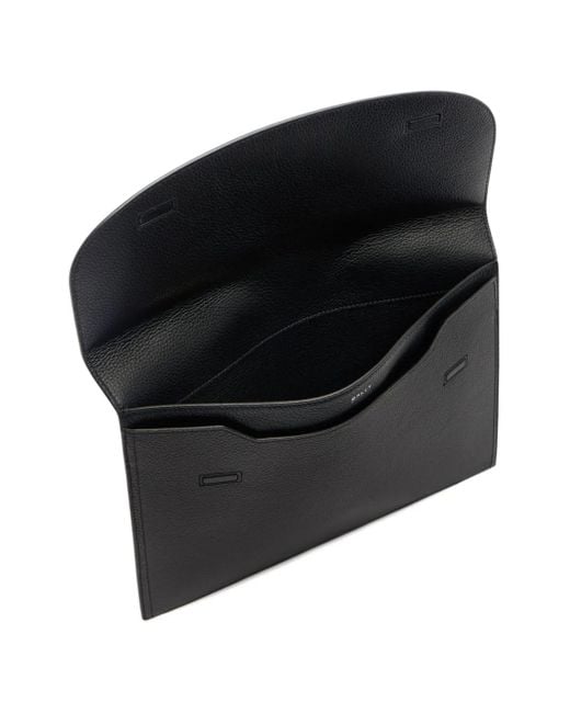 Bally Capitol Clutch mit Klappe in Black für Herren
