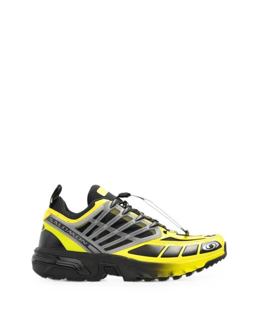 MM6 by Maison Margiela Green X Salomon Panelled Sneakers for men