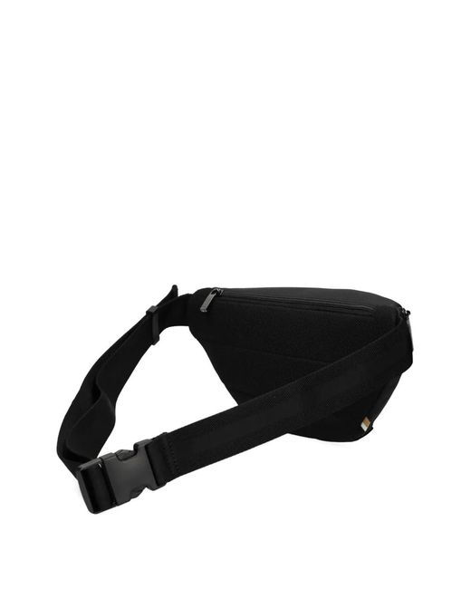 Boss Black Zip Belt Bag for men