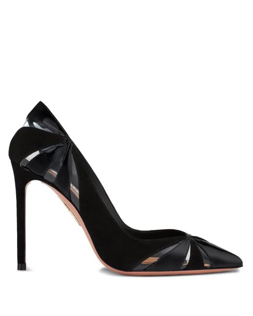 Aquazzura Puzzle 105mm パンプス Black