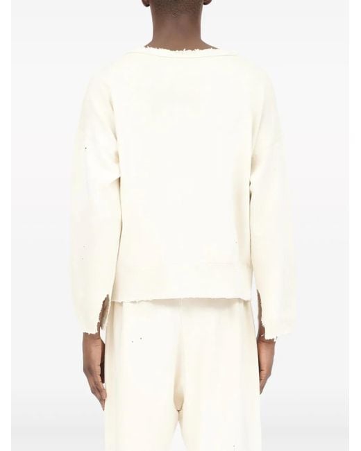 メンズ Maison Margiela Handwritten スウェットシャツ White