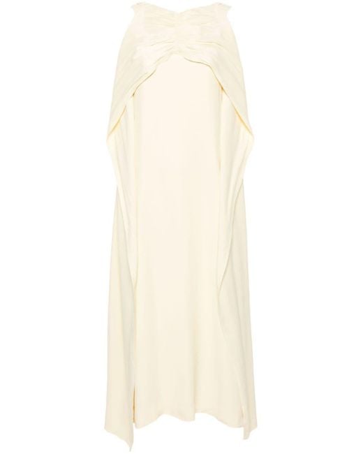 Rodebjer White Iridea Sleeveless Maxi Dress