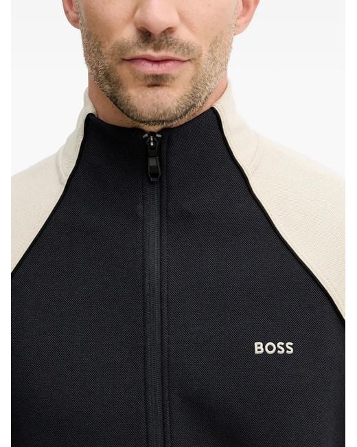 Sweat Join À Fermeture Zippée Boss pour homme en coloris Blue