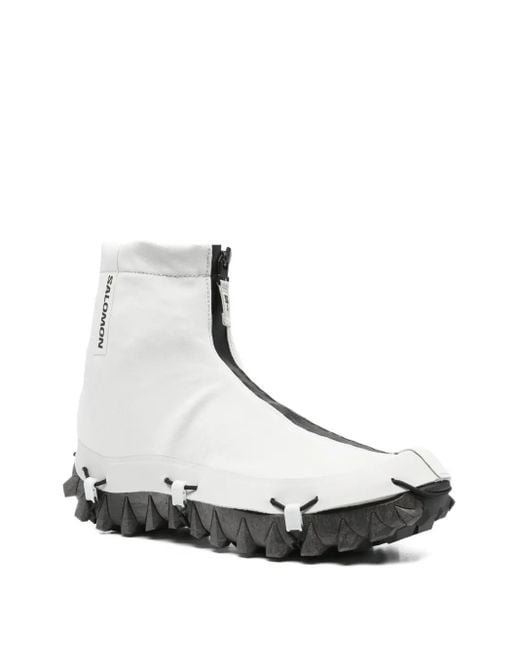 Salomon White Advanced Snowclog Sneakers for men