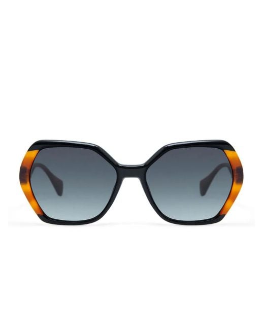 Gigi Studios Blue Thadeus Square-Frame Sunglasses