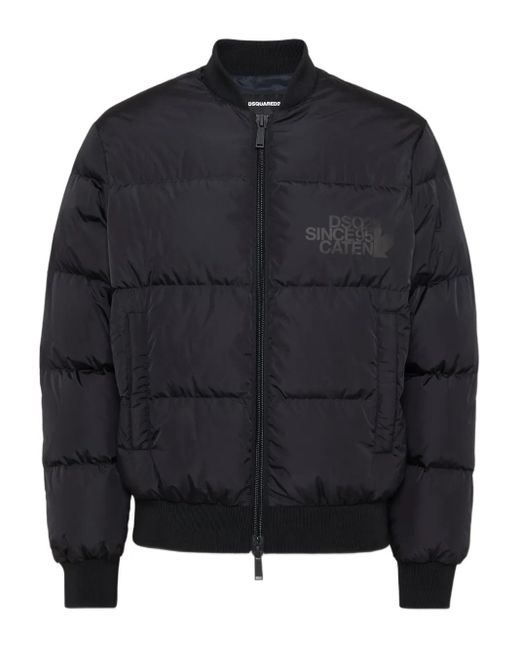 Chaqueta con logo estampado DSquared² de hombre de color Blue