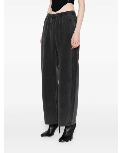 JNBY Black Cotton Elasticated Track Pants