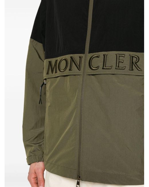 Moncler Green Joly Hooded Jacket for men