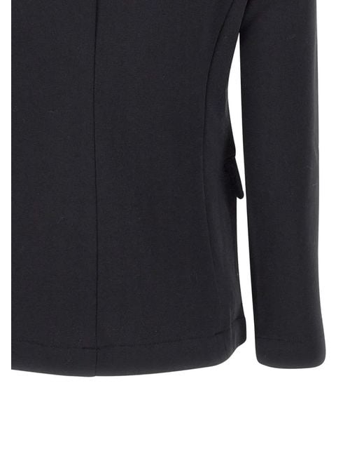 Sun 68 Blue Notched-Lapels Blazer