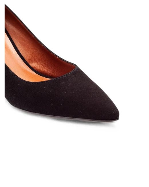 Festamilano Black Asian Heeled Pumps
