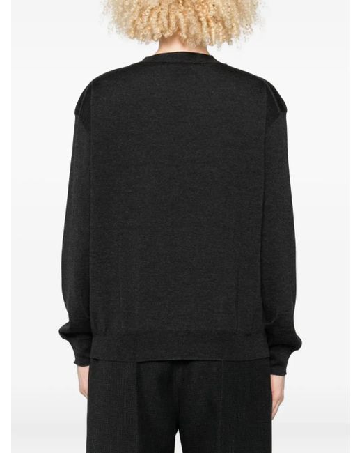 Sofie D'Hoore Black Pullover Mit Rundem Ausschnitt