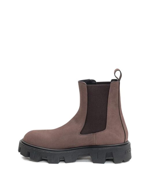 Moncler Brown Boots for men