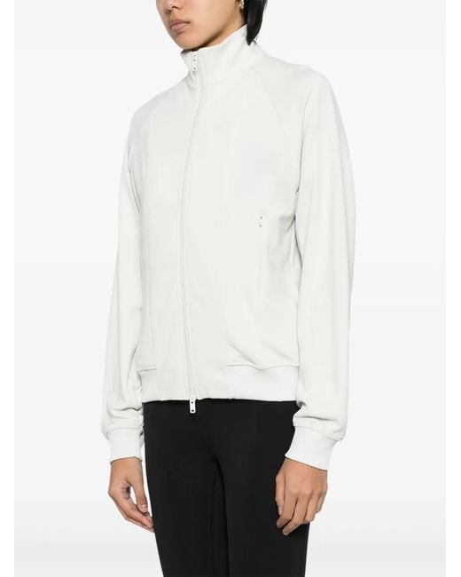 Y-3 White Jogging Jacket