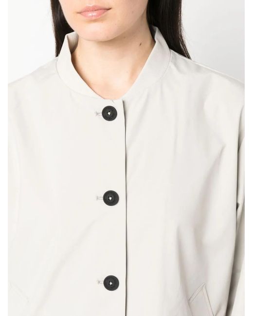 Save The Duck Natural Logo-Print Bomber Jacket