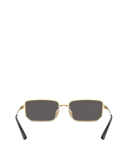 Vogue Eyewear Gray Rectangle-Frame Sunglasses