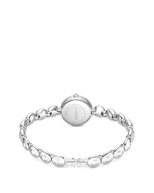 Swarovski White Crystal-Embellished 20Mm Watch
