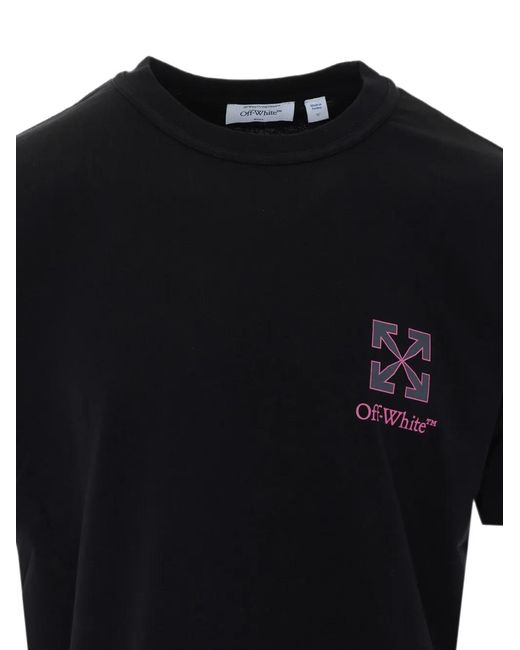 Off-White c/o Virgil Abloh Black Arrow-Print T-Shirt for men