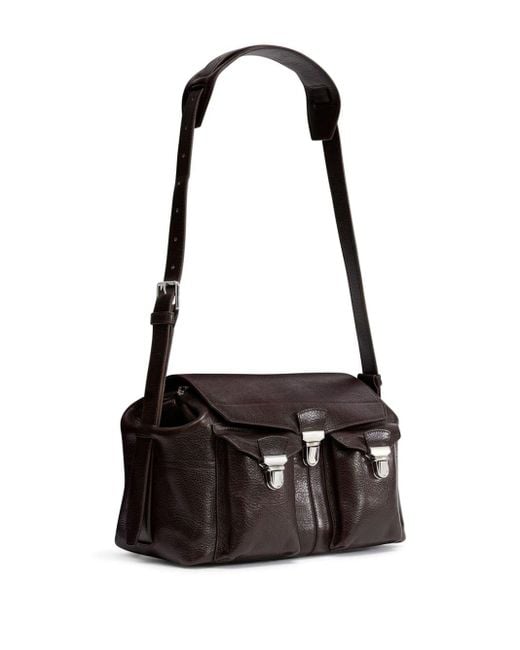 Lemaire Black Medium Gear Bag