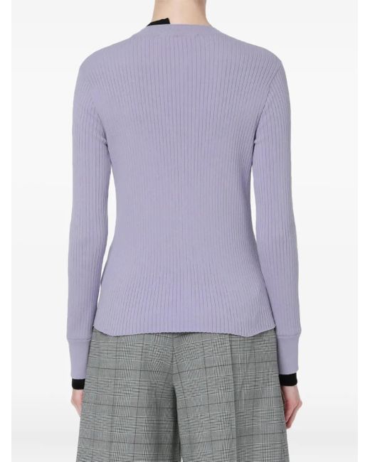 Maglione Con Decorazione di BAPY BY *A BATHING APE® in Purple