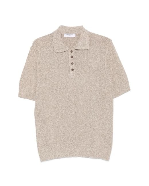 Daniele Fiesoli White Short-Sleeve Polo Shirt for men