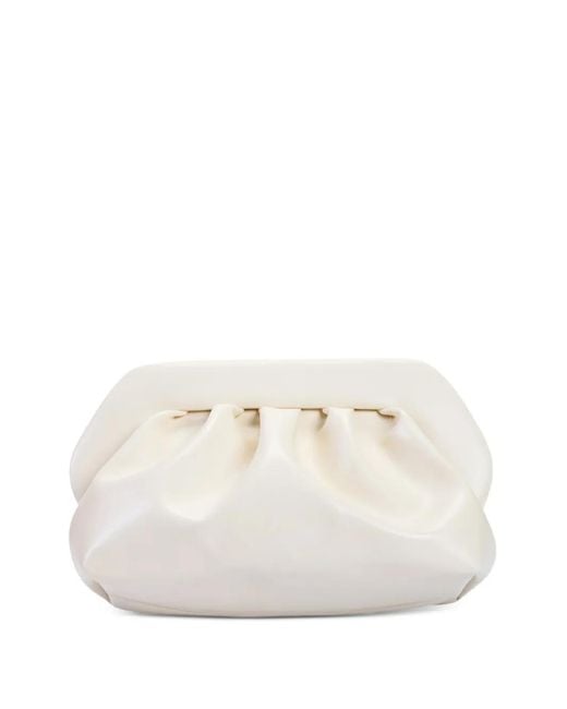 THEMOIRÈ Natural Medium Bios Vegan Draped Clutch Bag