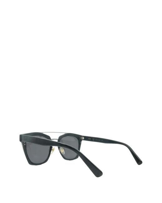 MCM Gray Rectangle-Frame Sunglasses for men
