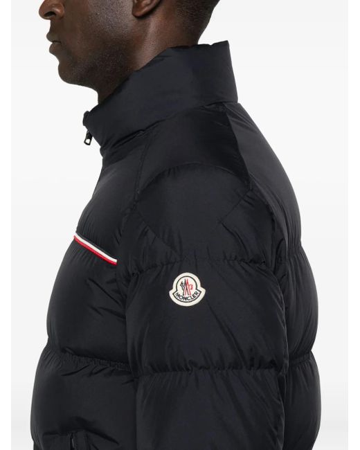 Moncler Blue Stand-Collar Puffer Jacket By Bouvaque for men