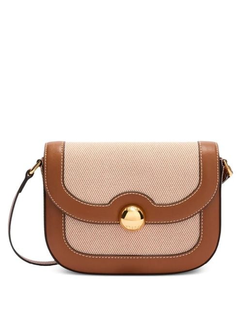 Furla Brown Moonlight S Shoulder Bag