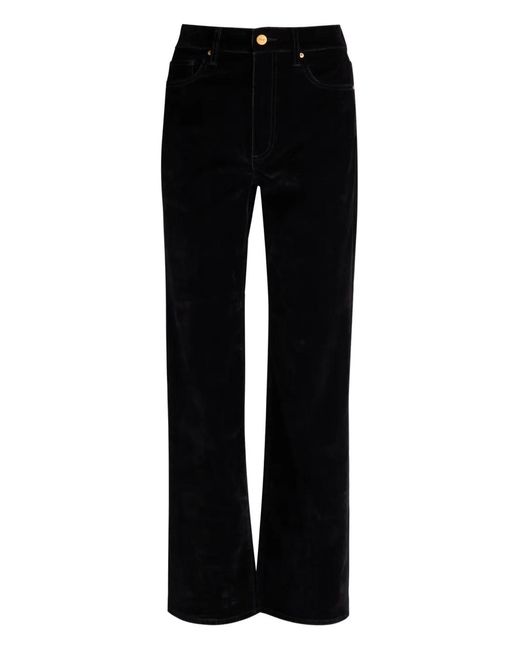 PAIGE Black Button-Up Jeans