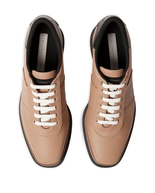 Stella McCartney Brown 55Mm Sneak-Elyse Platform Sneakers