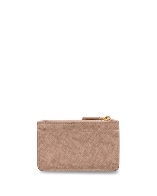 Prada Natural Leather Cardholder