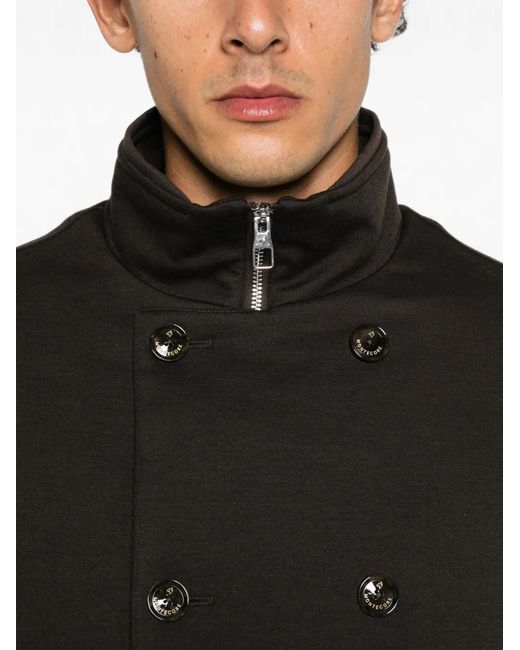 Montecore Black Double-Breasted Jacket for men