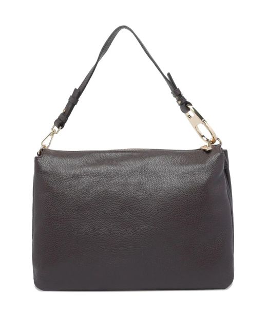 MY BEST BAG Black Leather Tote Bag