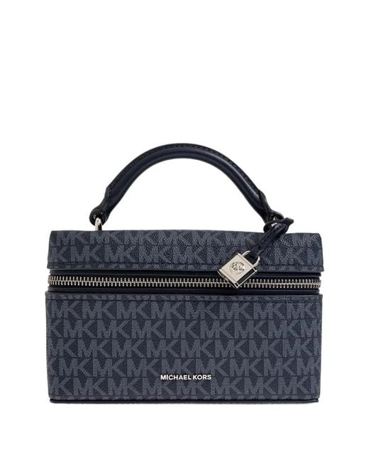 Borsa Tote Jana Con Monogramma di MICHAEL Michael Kors in Blue