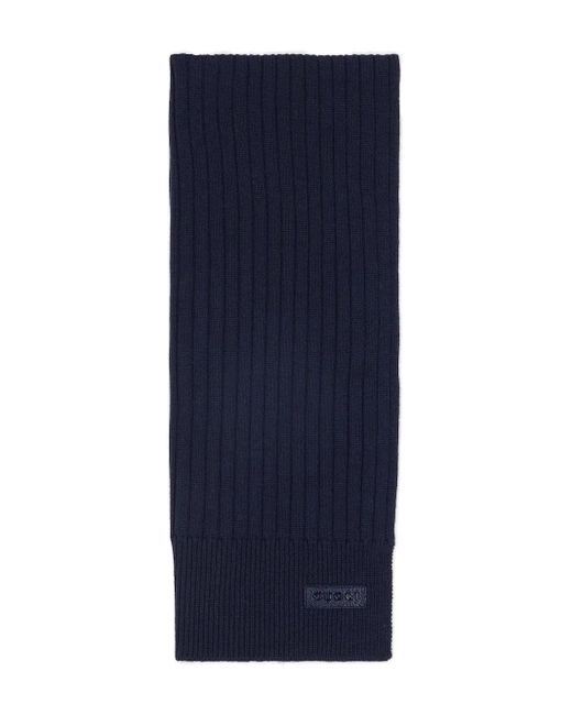 Gucci Sjaal Met Logopatch in het Blue voor heren