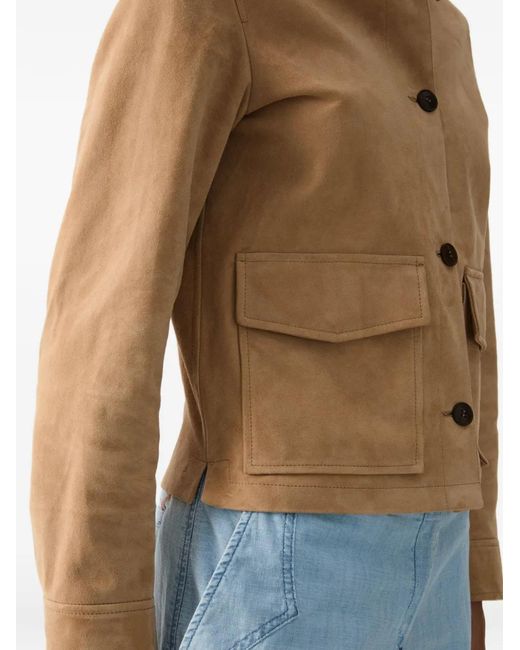 Fortela Natural Maelle Suede Jacket