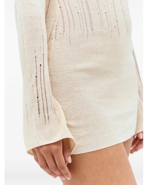 AYA MUSE White Deva Mini Dress