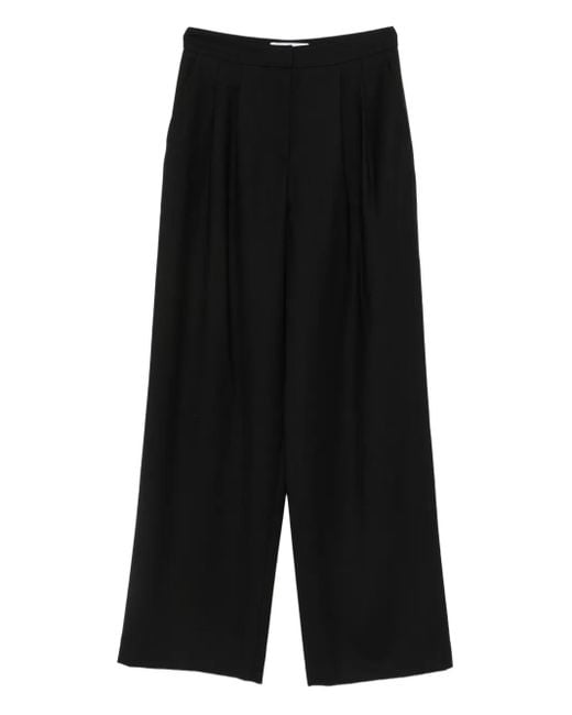 IRO Costane Geplooide Broek in het Black