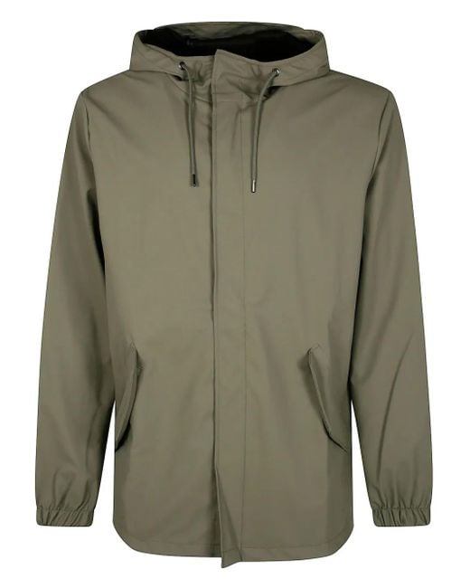 Rains フィッシュテール ジャケット Green