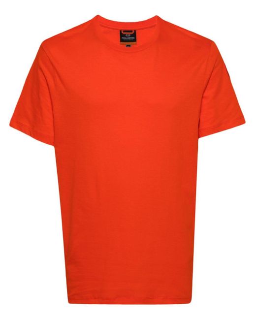 Parajumpers Orange Shispare Cotton T-shirt for men
