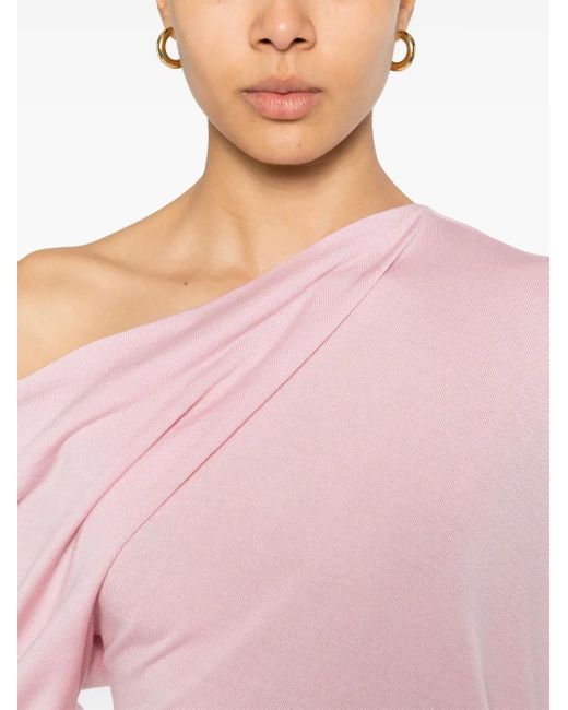 Moschino アシンメトリー トップ Pink