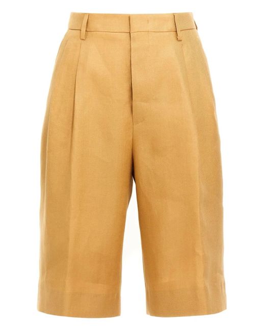 'B Effie' Bermudas Shorts Tagliatore de color Yellow