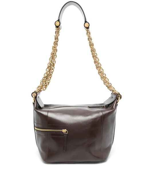 Chloé Brown Camera Chain Shoulder Bag