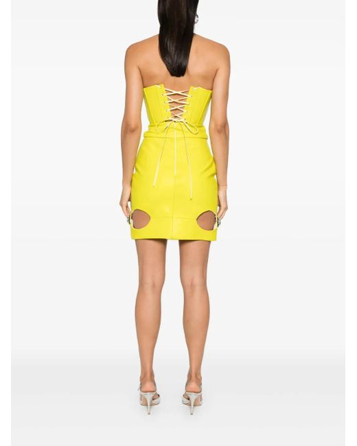 MITILIANE COUTURE Yellow Kyla Minikleid