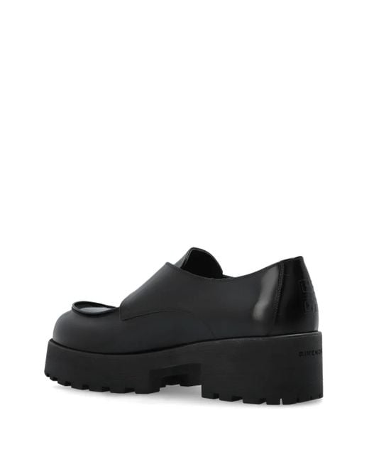 Givenchy Black Voyou Loafers