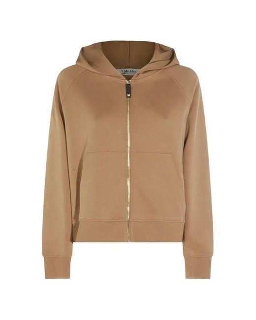 Max Mara Natural Solid Hood Sweater