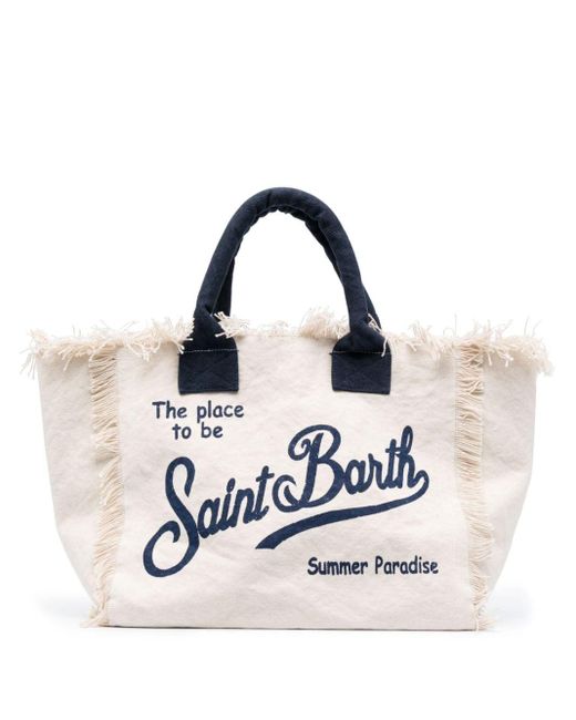 Mc2 Saint Barth White Vanity Handtasche