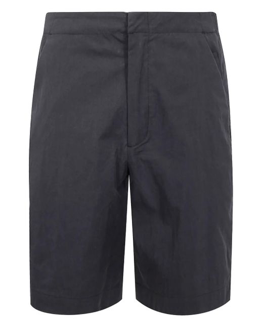 OAMC Cotton-blend Bermuda Shorts Blue